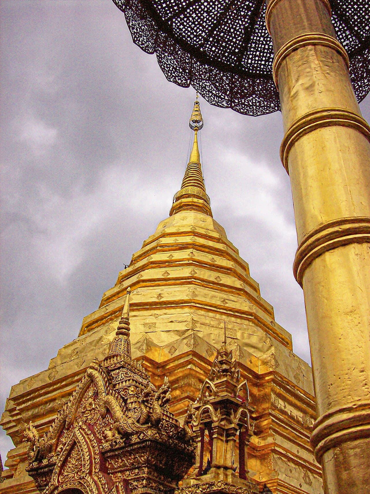 เจดีย์วัดพระธาตุดอยสุเทพ เชียงใหม่
