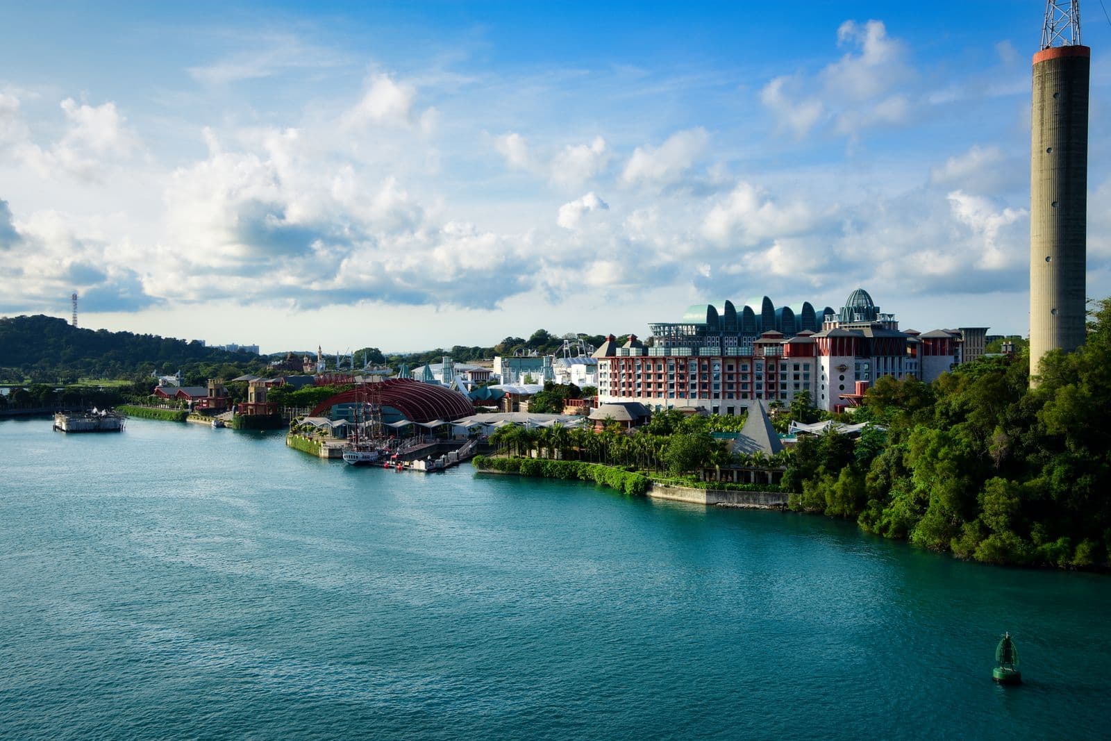 วิวเกาะเซนโตซ่า สิงคโปร์